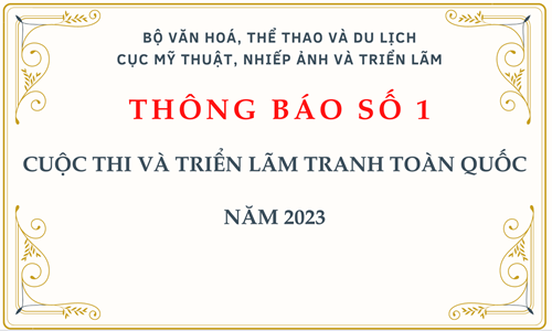 Cuộc thi và triển lãm tranh toàn quốc năm 2023