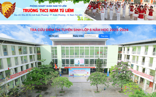 THÔNG BÁO: Điểm tuyển sinh, điểm chuẩn, phúc tra, nhập học vào lớp 6 năm học 2023-2024