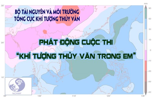 Tổng cục Khí tượng thủy văn phát động cuộc thi  Khí tượng thủy văn trong em 