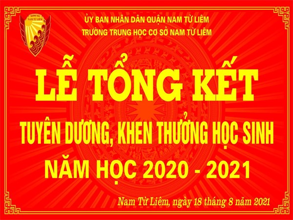 Video chương trình tổng kết trực tuyến năm học 2020-2021