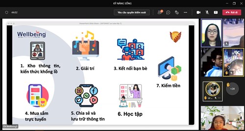 Bổ ích và lý thú với các lớp học kỹ năng  Online thông minh - sử dụng Internet an toàn giữa đại dịch Covid 