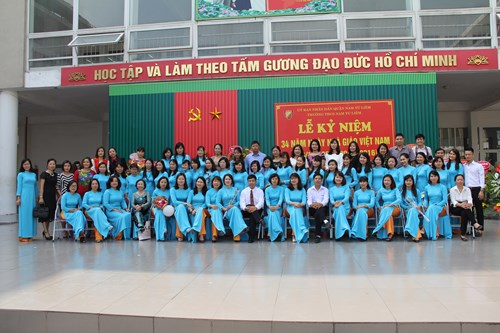 Thành tích nổi bật của trường thcs nam từ liêm từ năm học 2014 - 2015 đến năm học 2016 - 2017