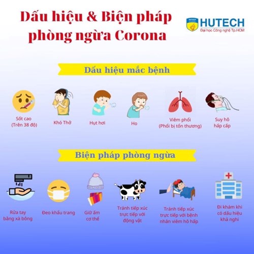 THÔNG BÁO
V/v phòng chống bệnh viêm đường hô hấp cấp
 do chủng mới của vi rút Corona
