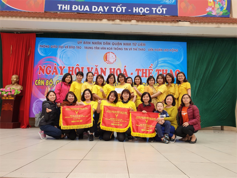 Sức trẻ nam từ liêm trong ngày hội vh –tt quận 