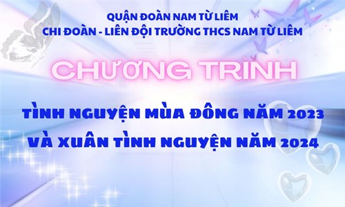 Chương trình Tình nguyện mùa đông năm 2023 và Xuân tình nguyện năm 2024